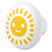 イエローサンアート セラミックノブ (右)