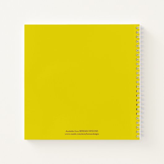 イエローサンキューペストマザイ1stレディフローラ ノートブック (裏面)