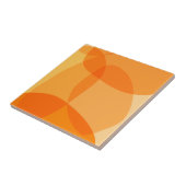 イエローサンシャインシオーガニックェイプ抽象芸術アートデザイン タイル (側面)