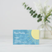 イエローサンシャインブルースカイカスタム 名刺 (スタンド正面)