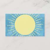 イエローサンシャインブルースカイカスタム 名刺 (裏面)