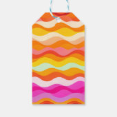 イエローサンシャインレトロ水彩赤ちゃんシャワー ギフトタグ (裏面)