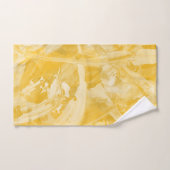 イエローサンシャイン抽象芸術 ハンドタオル (ハンドタオル)