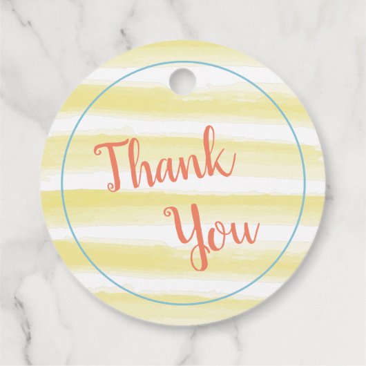 イエローサンシャイン誕生日サンキュー フェイバータグ (裏面)