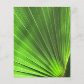 イエローサンズスターズムーングリーンパームスクラップブック紙 (裏面)