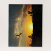 イエローサンセットグラスミドウジグソーパズル ジグソーパズル (縦)