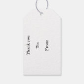 イエローサンセットグラスメドウギフトラベル ギフトタグ (裏面)