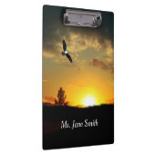 イエローサンセットグラスメドウクリップボード クリップボード (右)