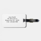 イエローサンセットグラスメドウラゲッジタグ ラゲッジタグ (裏面横)