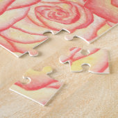 イエローサンセットバラパズル ジグソーパズル (側面)