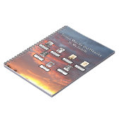 イエローサンセットファミリーツリーメルシーズミラクル ノートブック (左側)