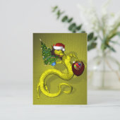 イエローサンタドラゴン シーズンポストカード (スタンド正面)