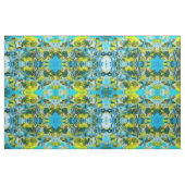 イエローサンビームフローラ織物 ファブリック (ヤード)