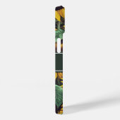 イエローサンフラワーイラストレーション名モノグラム Case-Mate iPhoneケース (裏面 / 右)