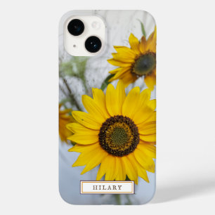 イエローサンフラワーカスタムズiPhoneケース Case-Mate iPhone 14ケース
