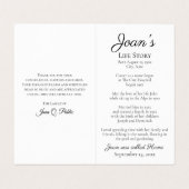 イエローサンフラワーグラフィック葬儀記念祈りの言葉 名刺 (内部フラット)