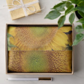 イエローサンフラワーズサマーティッシュペーパーラップ 薄葉紙 (ギフト)