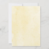 イエローサンフラワーズピンクローズマザーズデイブランチ 招待状 (裏面)