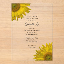 イエローサンフラワーズブライダルシャワー