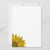 イエローサンフラワーズマザーズデイブランチ招待状 招待状 (裏面)