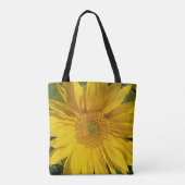 イエローサンフラワーフォトフローラ庭園愛好家 トートバッグ (裏面)