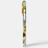 イエローサンフラワーボホボヘミアンモノグラム Case-Mate iPhoneケース (裏面 / 左)