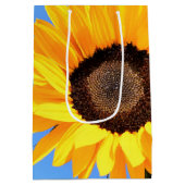 イエローサンフラワー抱き枕 ミディアムペーパーバッグ (裏面)