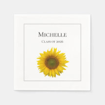 イエローサンフラワー開花卒業パーティー