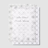 イエローサンフラワー離れズガーデンミニマル結婚リスト ベラム紙招待状 (オフセット (招待状))