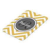 イエローシェブロンモノグラム マグネット (左側)