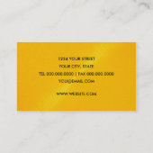 イエローシェン名刺 名刺 (裏面)