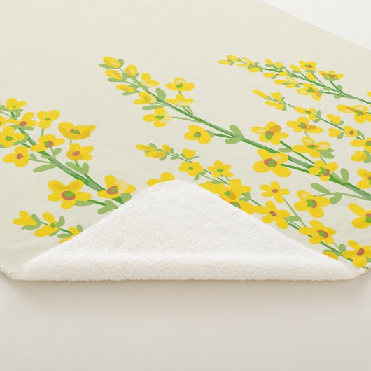 イエローシトリモダンンフローラ開花 シェルパブランケット (3/4)