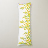 イエローシトリモダンンフローラ開花 ボディピロー (裏面 (縦))