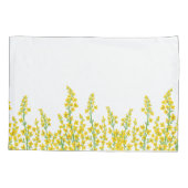 イエローシトリモダンンフローラ開花 枕カバー (裏面)