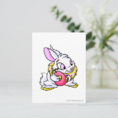 イエローシバニーハギングネッグ ポストカード (スタンド正面)