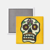 イエローシュガースカル マグネット (正面/裏面)