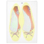 イエローシューズ クリップボード (裏面)