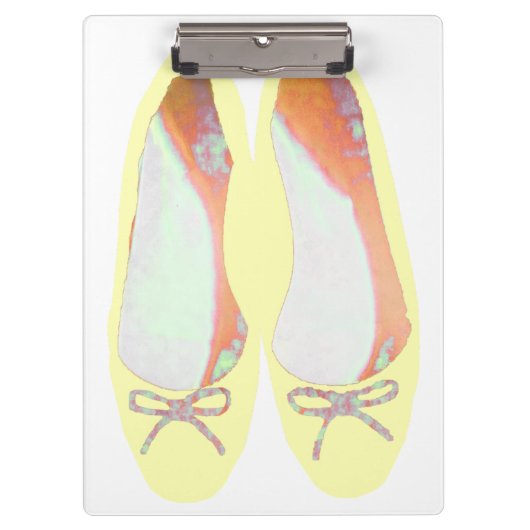 イエローシューズ クリップボード (正面)