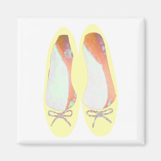 イエローシューズ マグネット (正面)