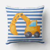 イエローショベルスクワーククッション クッション (裏面)