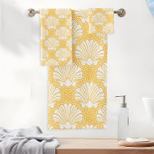 イエローシーシェル バスタオルセット