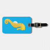 イエローシーホース ラゲッジタグ (正面横)