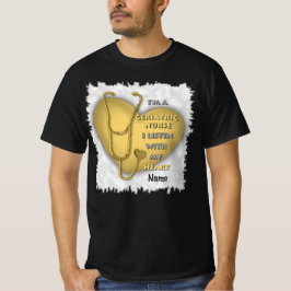 イエロージェリアナースカスタムハートナースTシャツ Tシャツ