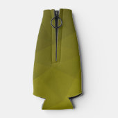 イエロージオメトリックメッシュパターンモノグラム ボトルクーラー (裏面)