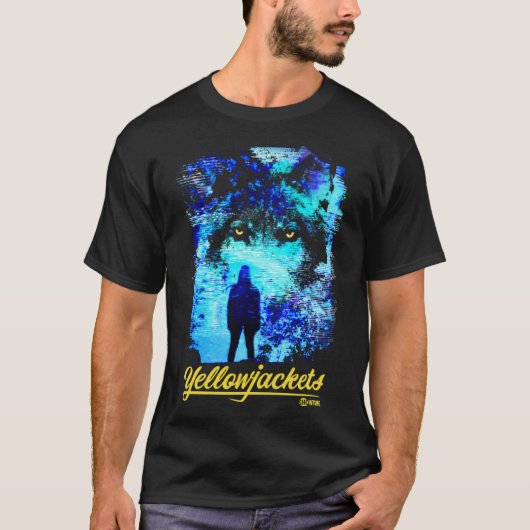 イエロージャケットオオカミの目 Tシャツ (正面)