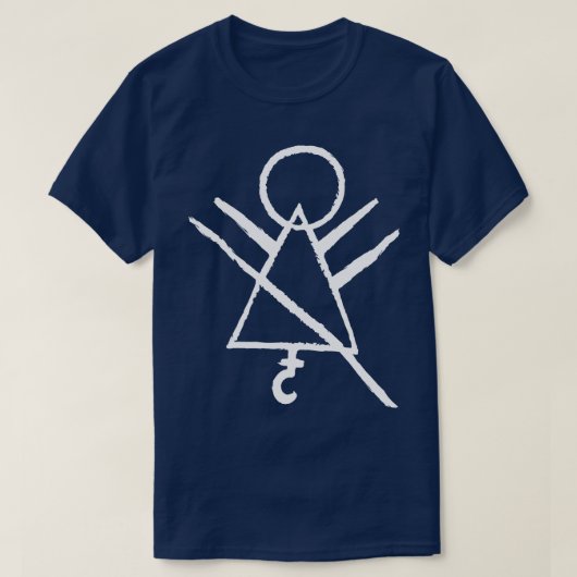 イエロージャケット記号 Tシャツ (デザイン正面)
