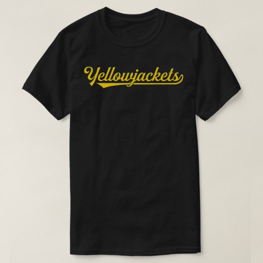 イエロージャケット Tシャツ (デザイン正面)