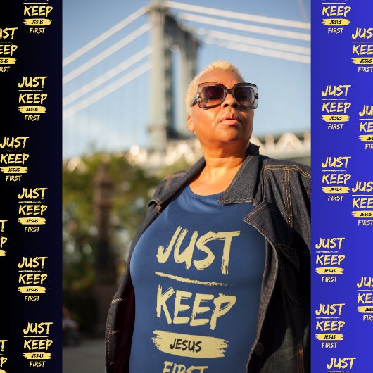 イエロージャスト保イエスファースト Tシャツ