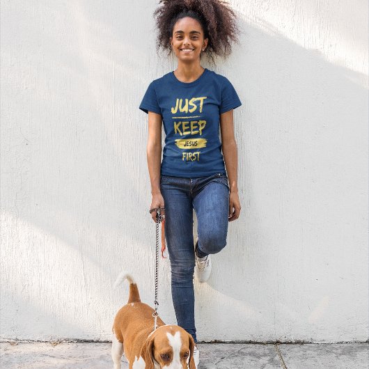 イエロージャスト保イエスファースト Tシャツ