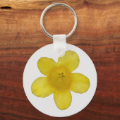 イエロージャスミンキーチェーン キーホルダー (正面)